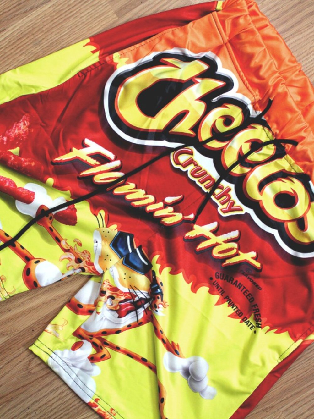 Summer Time Flamin Hot Cheetos Shorts Size Medium